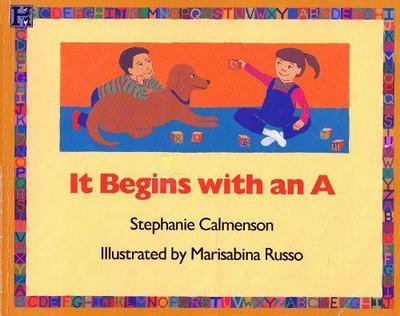 It Begins with an A by Stephanie Calmenson