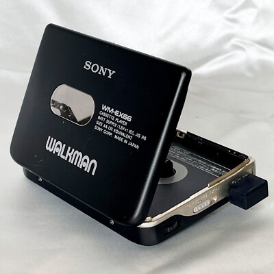 SONY WM-EX66 1992 Walkman W/Plug adapter Cassette Player Made in
