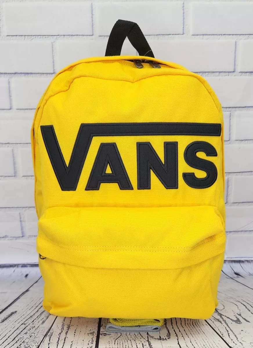 Korrupt balance klippe Vans Old Skool Drop V Yellow Backpack (VN0A316R85W) | eBay