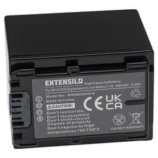 Batterie pour Sony FDR-AX33 DEV-50V FDR-AX100E FDR-AX43 DCR-SX85ES 2060mAh 7,4V