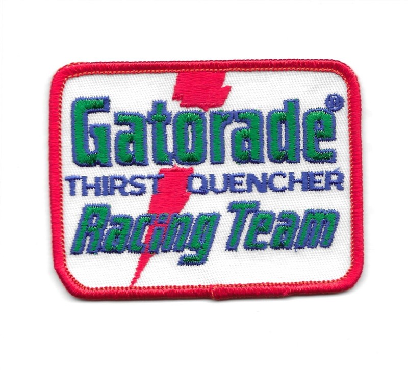 Darrell Waltrip Gatorade Racing Team Small Patch Thirst Quencher NASCAR