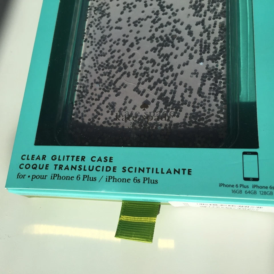Kate Spade New York Case iPhone 6 Plus 6S Plus 7 Plus 8 Plus Clear Glitter Case - Image 2 of 4