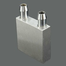 5PCS 40x40x12mm Aluminum Water Liquid Cooler Block Heatsink For CPU Radiator