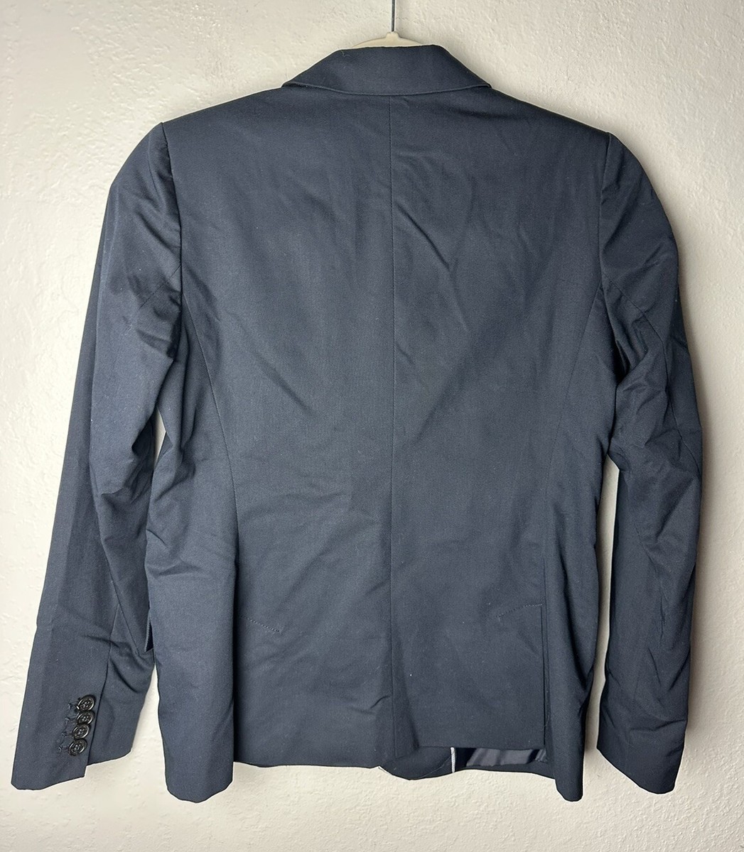 Zara Boys Suit Jacket Blazer Tailored - Navy Blue - Size 11/12 152