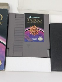 Taboo the Sixth Sense (Nintendo NES 1989) - In Box No Manual
