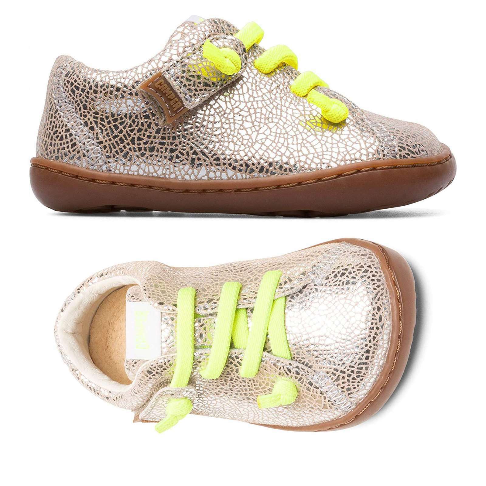 NEW Camper Toddlers Sneakers Peu Elastic Lace Kids Shoes