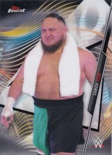 2020 Topps Finest WWE Card #30 Samoa Joe