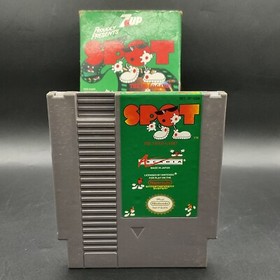 Spot: The Video Game 7Up NES Nintendo  Tested Works CIB