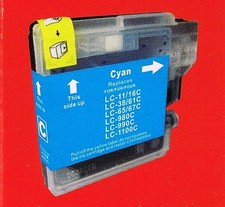 WB0980C CARTUCCIA Ciano COMPATIBILE x BROTHER  MFC-5490CN MFC-5890CN DCP-197C