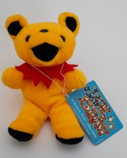 Grateful Dead Beanie Bears JACK STRAW Plush Yellow Steven Smith Liquid Blue