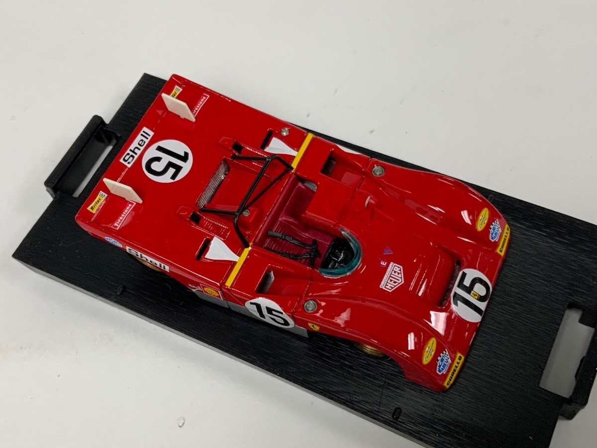 1/43 Brumm Ferrari 312 PB 1000km of Monza 1971 Ickx - Regazzoni