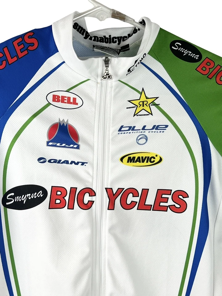 Camiseta deportiva de ciclismo Pactimo manga corta cremallera completa talla pequeña ~ usada en excelente estado Foto 4 de 4