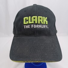 Clark The Forklift Baseball Hat Adjustable Cap Black Green Young An 100 Cotton