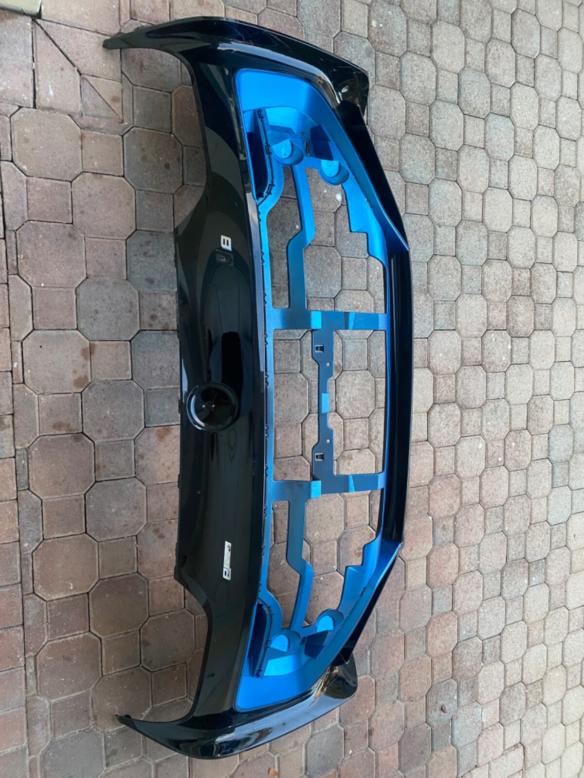 OEM BMW i8 ORIGINAL I12 Rear bumper panel cove blue black spoiler buffer LED