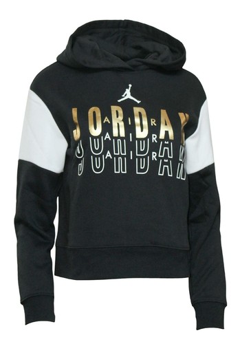 jordan white and gold hoodie