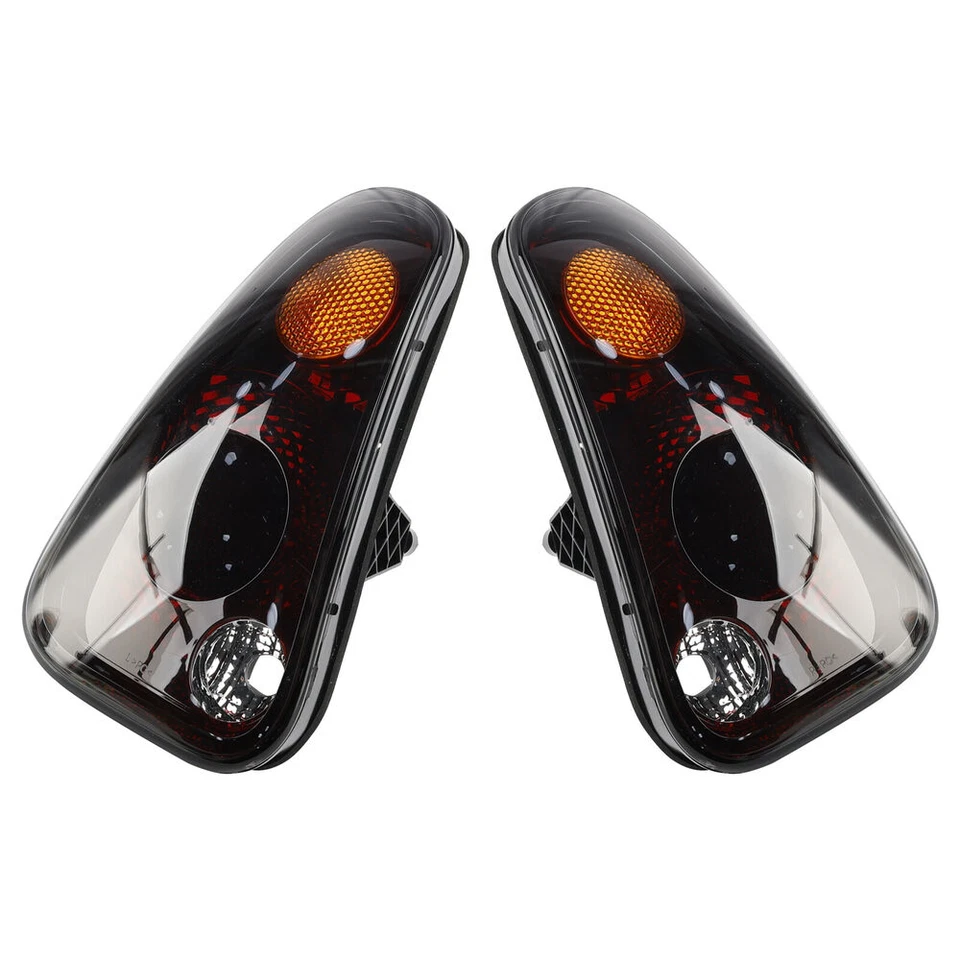 Pair Smoke Rear Tail Light Housing Replacement For 04-06 Mini Cooper R50 R52 R53 - Image 4 of 4