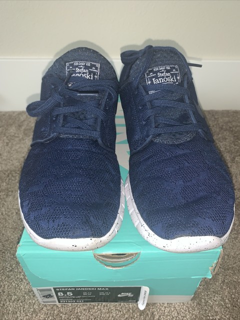nike sb janoski max navy