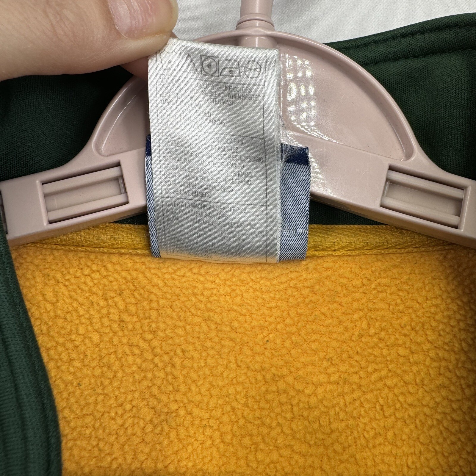 NFL Green Bay Packers Team Mens XL Issued Reebok Soft Shell Fleece Jacket thumbnail 6