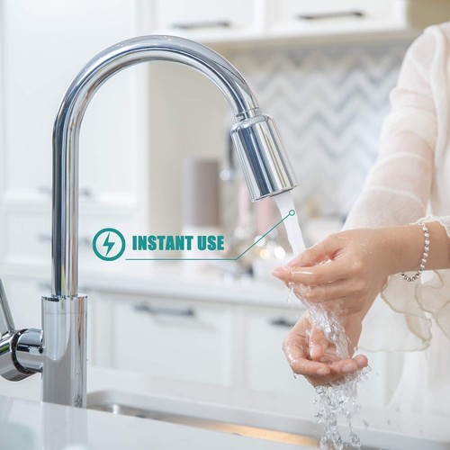 Gibo berührungsloser Wasserhahn Sprühkopf Ersatz für Küchenspüle automatische Bewegung - Bild 3 von 6