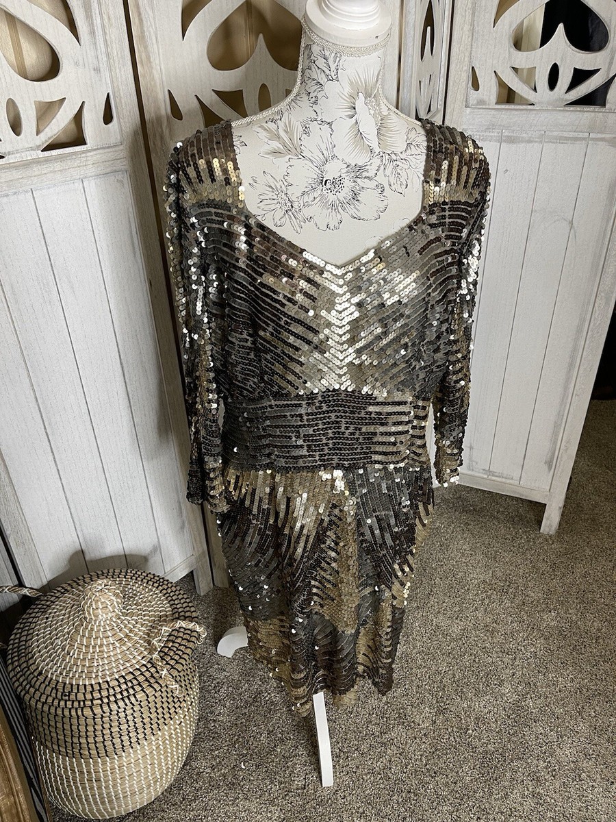 gold dress size 18 Primavera Couture 14004 Size 22 Gold Long Fitted One Shoulder Sequin Plus Size Prom Dress Formal Gown main image 1