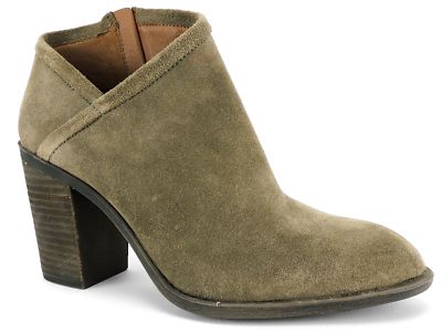 Lucky Brand Women's Salza Booties Brindle Oiled Suede Size 10 M