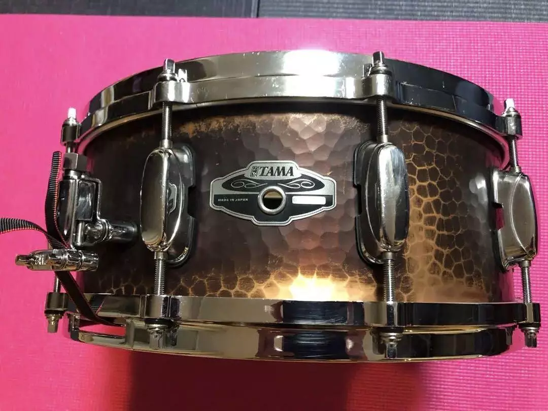 TAMA snare drum hand hammered copper PC455H from Japan eBay