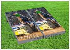  CORNHOLE BEANBAG TOSS GAME w Bags Game Board...