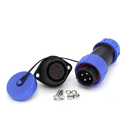 SP21 2pin~12Pin Waterproof Electrical Cable Plug Socket Panel Mount Connector - Picture 36 of 82