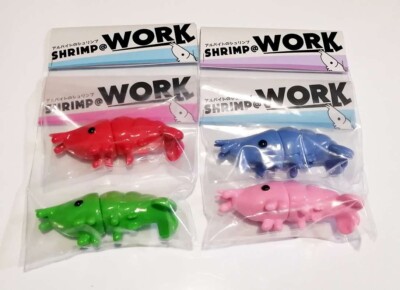 Tiny Shop JP x Science Patrol Shrimp @ Work 4 Color Sofubi Figure