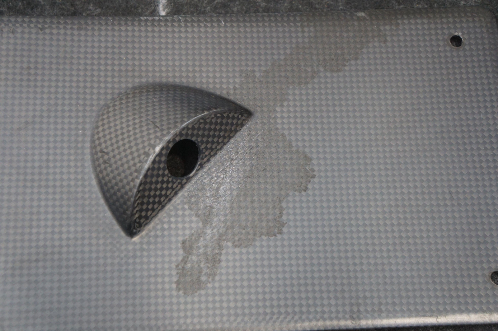 Center Console Carbon Fiber Tunnel 69330800 Ferrari F430 Challenge 05-10 *Note*