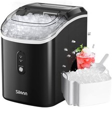 Nugget Ice Maker Countertop, Silonn Chewable Pellet Ice Machine
