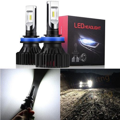 H8 H9 H11 LED Headlight Bulb Kit Replace Halogen High/Low Beam Fog Driving Lamp - Picture 12 of 12