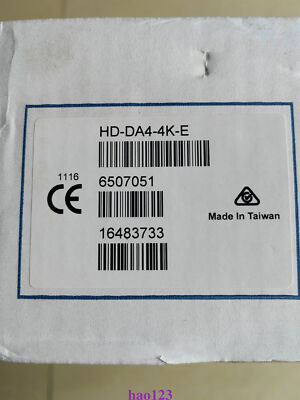 HD-DA4-4K-E HD-DA4-4K-E 4K distributed amplifier New in box By DHL or FedEx
