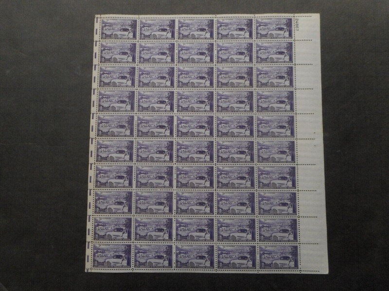 Trucking Industry: The US Stamp (Sheet of 50)  #1025
