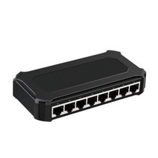 8 Ports Gigabit Ethernet Unmanaged Switch Network Hub 1000Mbps RJ45 Splitter