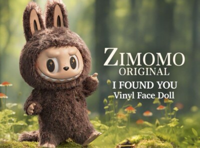 ぬいぐるみ ZIMOMO I FOUND YOU Vinyl Face Doll THE MONSTERS - BEST OF LUCK Vinyl Plush Doll | Designer