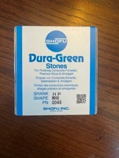 Dura-Green Mounted Stones Green 12/Bx
