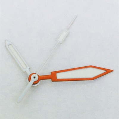 Orange&Silver Trim Green Lume Watch Hands for ETA2836/2846/2824/2846 Movement