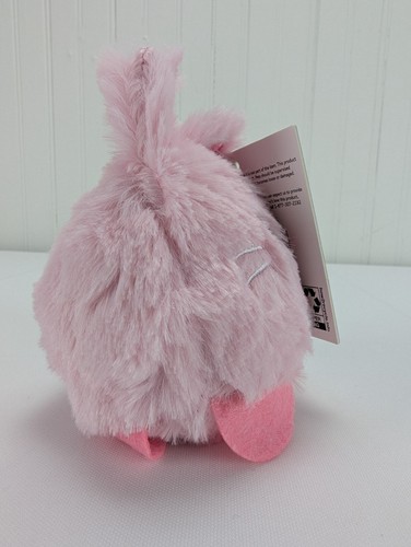 Vibrant Life Tennis Ball Dog Toy Squeaker Pink Bunny Rabbit Chew Level 2 New - Picture 6 of 8
