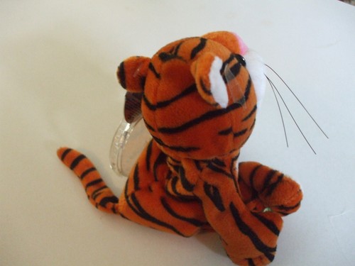 Coca Cola Currie the Bengal Tiger with tag in protector and coke bottle - Picture 4 of 4