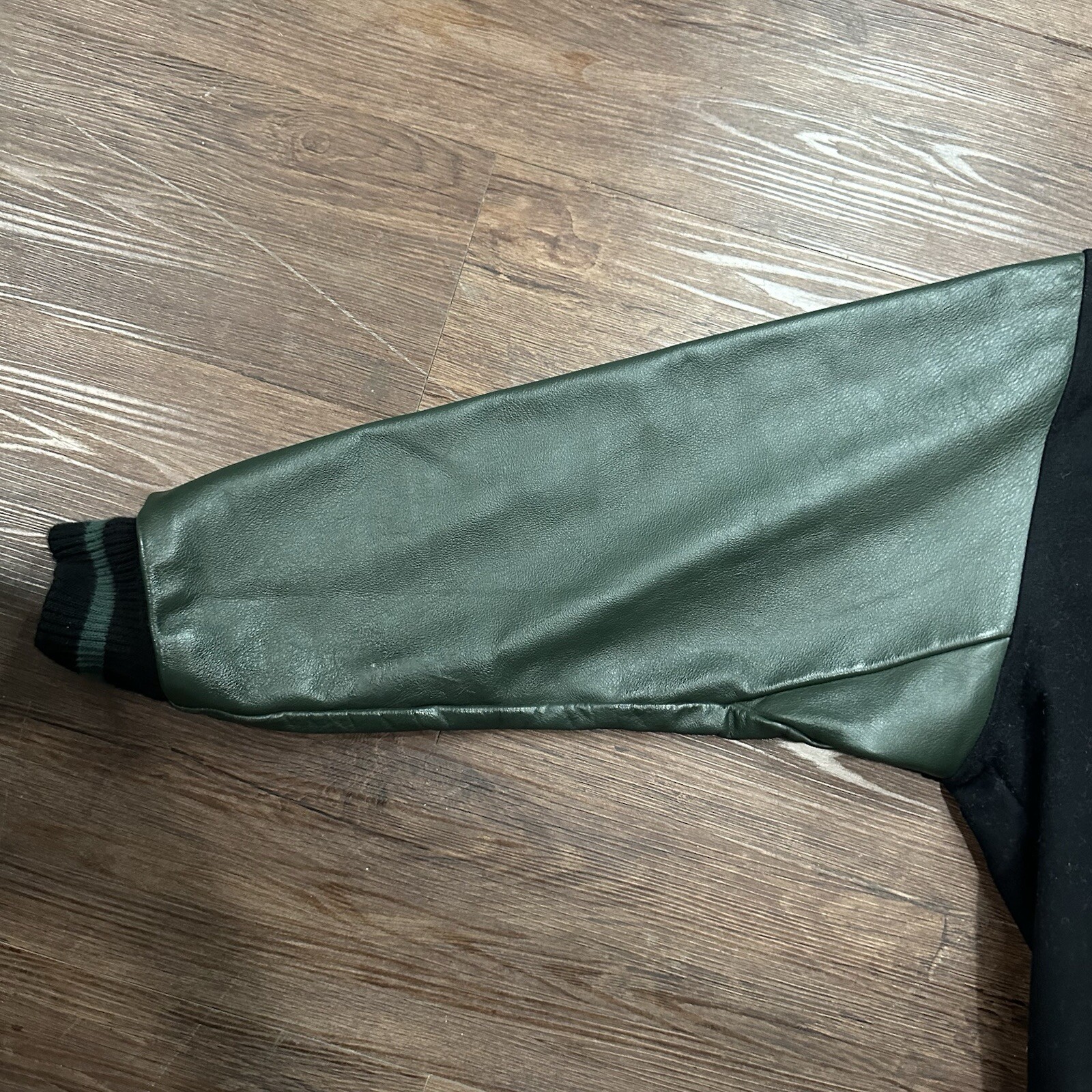 Vintage Pendleton Bomber Varsity Jacket Wool Slee… - image 12