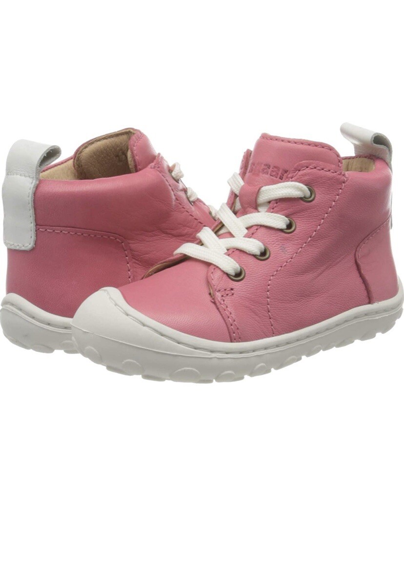 Bisgaard Thit Toddlers Pink  Leather Boots UK 4 EU 20 kids Durable Comfy RRP £45