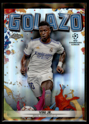 2021-22 Topps UEFA CLサッカートレカ欧州ヴィニシウス