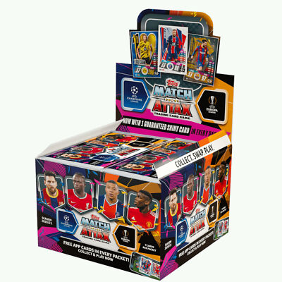 Topps Match Attax UEFA Champions League 2020 /21 TCG BOX Soccer