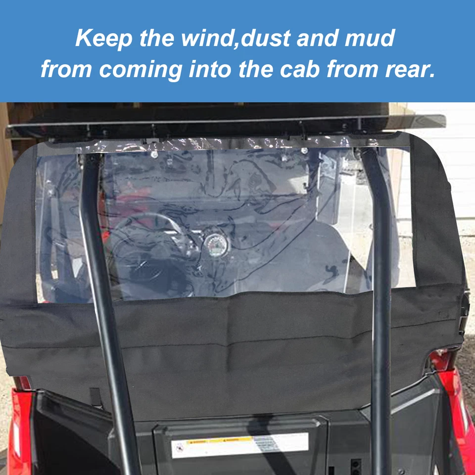 Комплект пыли для заднего окна вездехода Polaris RZR S 900 XP 1000 Turbo EPS 2014-2023 - Изображение 3 из 4