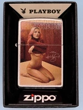 Vintage November 2016 Playboy Magazine Cover Zippo Lighter NEW Rare Pinup