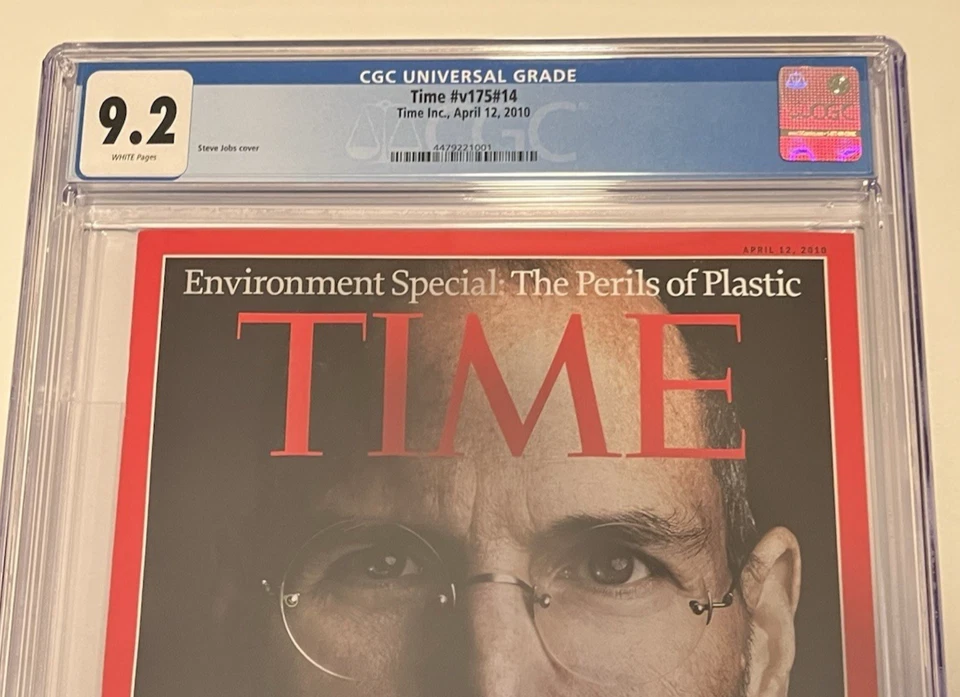 CGC 9.2 NEWSSTAND Steve Jobs Inside Steve's New Pad Time Magazine April 2010 - Image 2 of 3