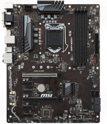 【新品未開封】intel core i5 8600K＋msi Z370 zestaw Intel i5- 8600k + MSI Z370-A PRO - 7463754686