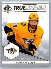 2022-23 SP Authentic #TL-6 Roman Josi True Leaders Nashville Predators