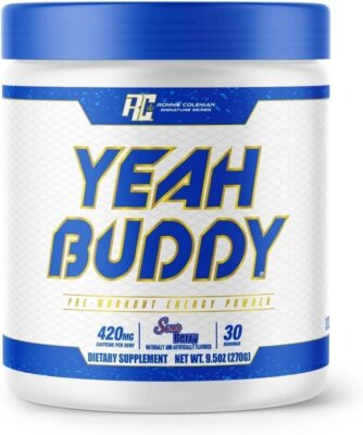 Ronnie Coleman Yeah Buddy 30 Serve Pre-Workout (Sour Berry)